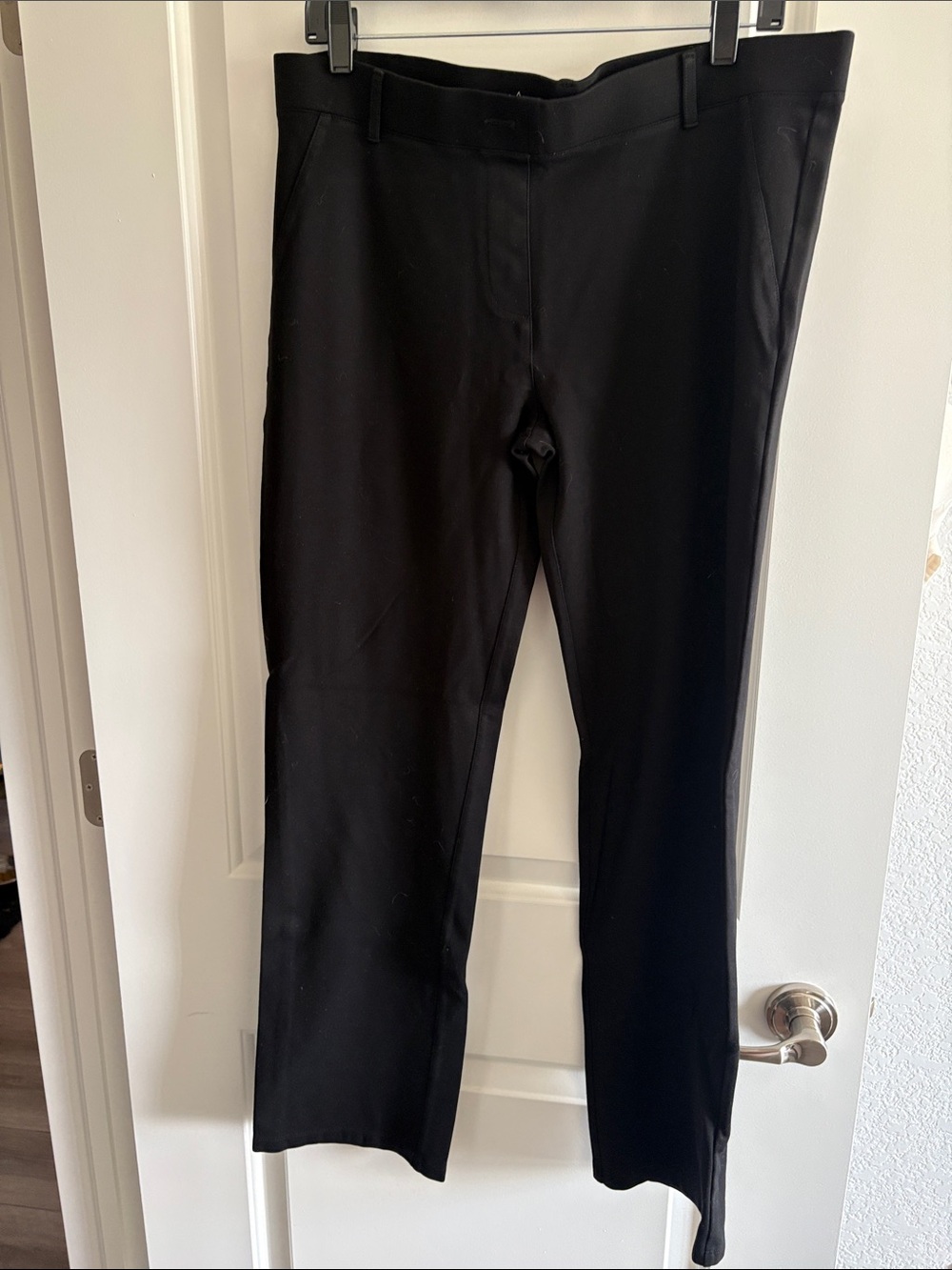 Betabrand Black Waistband Leggings - XL
